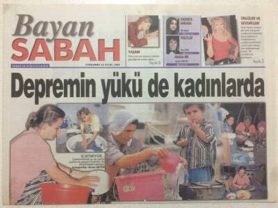 Sabah Gazetesi Bayan Eki 22 Eylül 1999 - Ünlüler Ve Sevdikleri GZ47828 - 1
