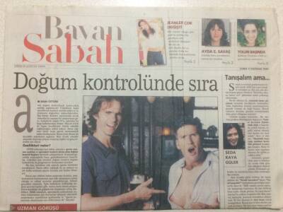 Sabah Gazetesi Bayan Eki 4 Haziran 1999 - Nadide Sultan Ve Erkekler GZ47833 - 1