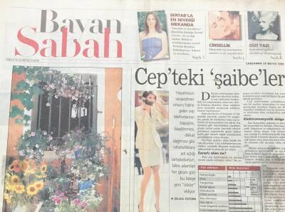 Sabah Gazetesi Bayan Sabah Eki 26 Mayıs 1999-Sertab Erener Röportajı-Kadınlar Birbirlerini Eğitiyor GZ36492 - 1