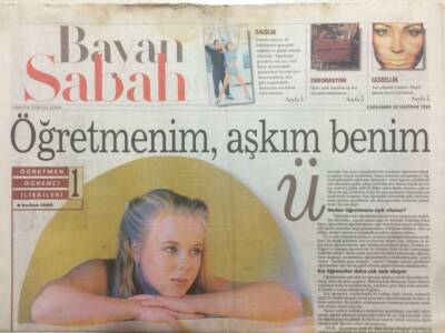Sabah Gazetesi Bayan Sabah Eki 30 Haziran 1999 - Türkan Şoray Ve Hayatım Film GZ50708 - 1
