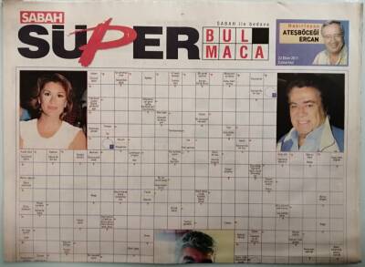Sabah Gazetesi Bulmaca Eki 22 Ekim 2011 -GZ44489 - 1