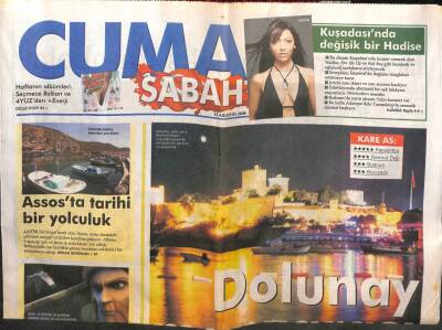 Sabah Gazetesi Cuma Eki 15 Ağustos 2008 - Yıldızlarda Klon Savaşları GZ107032 - 1
