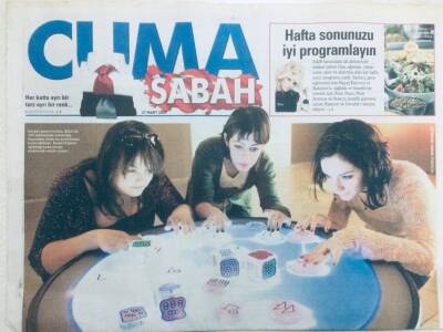 Sabah Gazetesi Cuma Eki 27 Mart 2009 - Bu Sergide Sanatçı Sensin GZ43273 - 2
