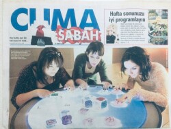 Sabah Gazetesi Cuma Eki 27 Mart 2009 - Bu Sergide Sanatçı Sensin GZ43273 - 1