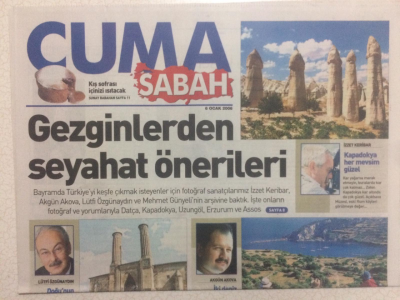 Sabah Gazetesi Cuma Eki 6 Ocak 2006 - Gezginlerden Seyahat Önerileri GZ24189 - 1