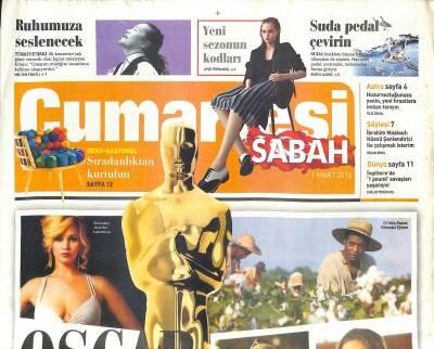 Sabah Gazetesi Cumartesi Eki 1 Mart 2014 - Magic Boxtan Engin Akyüreke GZ116863 - 1
