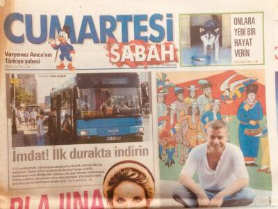 Sabah Gazetesi Cumartesi Eki 10 Temmuz 2010 - Levent Yüksel 46 Yaşındayım Aşk Hala Var GZ40264 - 1