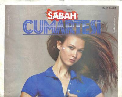 Sabah Gazetesi Cumartesi Eki 11 Mayıs 2013 - Zeusun Aşkı Karaciğerin Dostu GZ105281 - 1