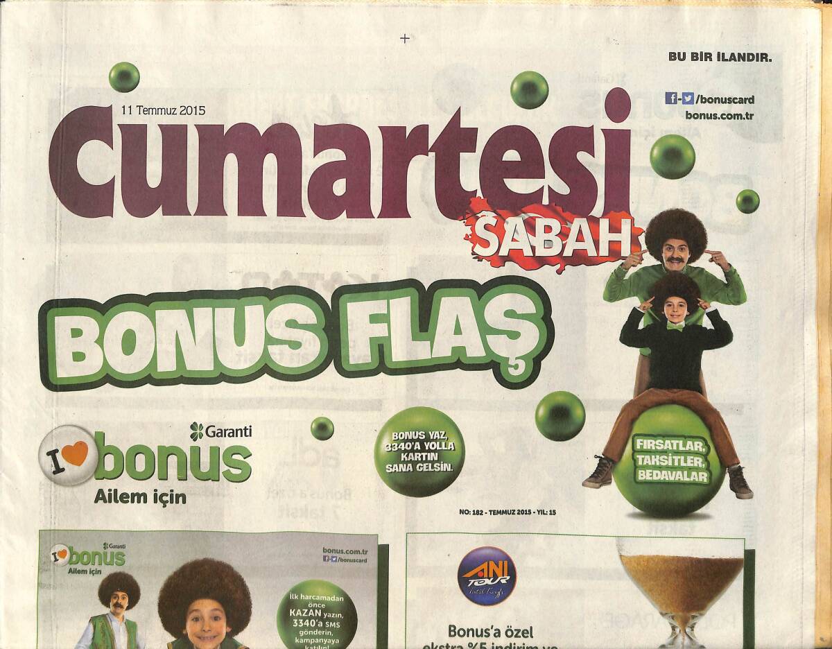 Sabah Gazetesi Cumartesi Eki 11 Temmuz 2015 - Elizabeth Taylor, Değerli Taşların Kraliçesi - Starlar Yaz Dizilerinde Çıkıyorlar 