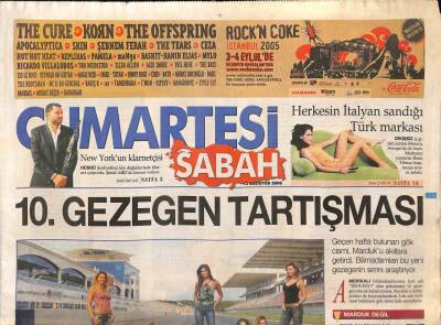 Sabah Gazetesi Cumartesi Eki 13 Ağustos 2005 - Meral Olcayın Tam 1700 Köpeği Var - Tarkanı Zayıflatan Vücutçu GZ92515 - 1