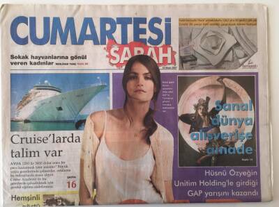 Sabah Gazetesi Cumartesi Eki 14 Nisan 2007 - İstanbul Film Festivalinden Dedikodular GZ20513 - 1