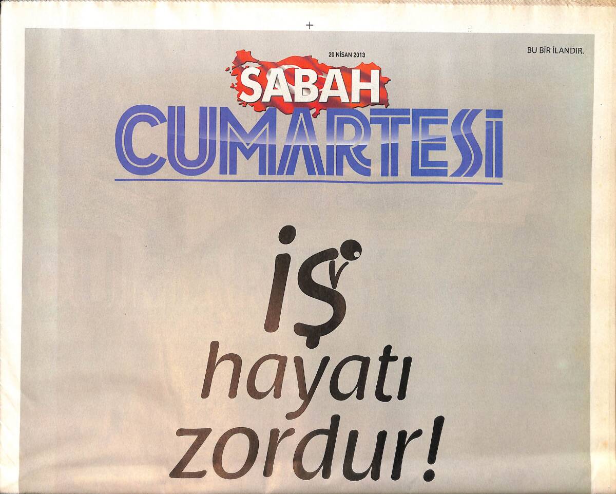 Sabah Gazetesi Cumartesi Eki 20 Nisan 2013 - Ajda Pekkan Artık Tasarımcılık İşi Yapıyor GZ158368 - 1