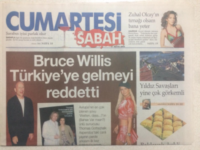 Sabah Gazetesi Cumartesi Eki 21 Mayıs 2005 - Cinselliğe Dayalı İlişkiler Mutlaka Biter GZ24186 - 1