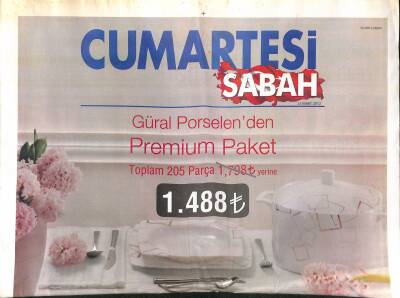 Sabah Gazetesi Cumartesi Eki 24 Mart 2012 - Bakü , Eurovisiona Hazırlanıyor GZ119573 - 1