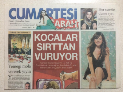 Sabah Gazetesi Cumartesi Eki 25 Aralık 2004 - NilüferKayahan Kendini Çok Ciddiye Alıyor GZ23586 - 1