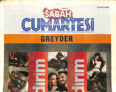 Sabah Gazetesi Cumartesi Eki 26 Ocak 2013 - The Beatles da Bir Boyband - Ajda Ve Sezene Veto Kalktı GZ125863 - 1