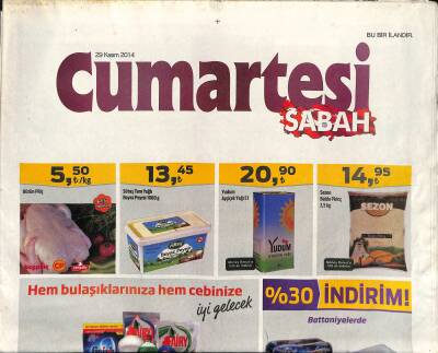 Sabah Gazetesi Cumartesi Eki 29 Kasım 2014 - Aşkın Nur Yengi İçin Olgunluk Zamanı GZ125936 - 1