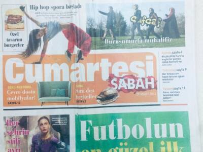 Sabah Gazetesi Cumartesi Eki 29 Mart 2014 - Az Parayla da Çok Şık Olmak Mümkün GZ40690 - 1