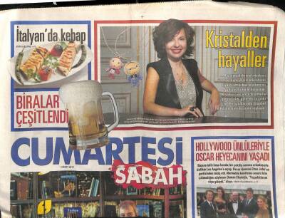 Sabah Gazetesi Cumartesi Eki 3 Mart 2012 - Selçuk Yöntem Kolay Anlaşılabilen Dizi Başarılı Olur GZ124526 - 1