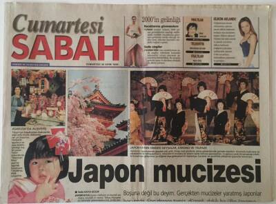 Sabah Gazetesi Cumartesi Eki 30 Ekim 1999 - Silikon Aklandı Ebru Gündeş Ve İzel Silikonda Önde GZ22884 - 1
