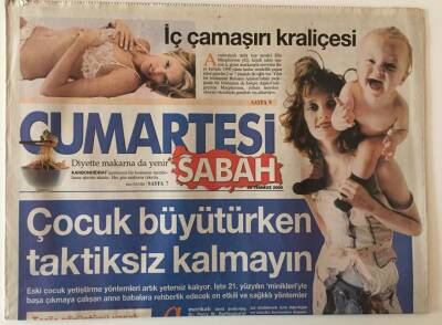 Sabah Gazetesi Cumartesi Eki 30 Temmuz 2005 - Çocuk Büyütürken Taktiksiz Kalmayın GZ20781 - 1