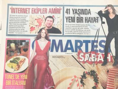 Sabah Gazetesi Cumartesi Eki 31 Aralık 2011- Mutlu Yıllar GZ36327 - 1