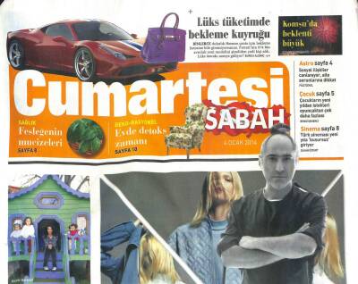 Sabah Gazetesi Cumartesi Eki 4 Ocak 2014 - Çikolata Tarihine Tatlı Bir Yolculuk GZ100630 - 2