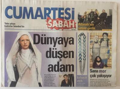 Sabah Gazetesi Cumartesi Eki 7 Mart 2009 - Seda Sayan Onur Şan İle Olan Aşkını Ve Göz Altı Torbalarının Hikayesini Anlattı GZ22394 - 1