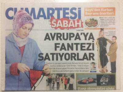 Sabah Gazetesi Cumartesi Eki 7 Ocak 2006 - Seden Gürel İle Keremcem,Roller Değişti GZ24188 - 1