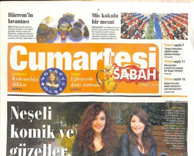 Sabah Gazetesi Cumartesi Eki 8 Mart 2014 - İtalyanın Yeni Kadın Bakanları Çok Konuşuluyor GZ105846 - 1