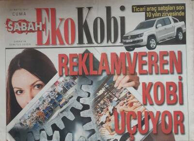 Sabah Gazetesi EkoKobi Eki 27 Mayıs 2011-72 Ülkeye Made İn Yozgat Damgalı İhraç GZ45668 - 2