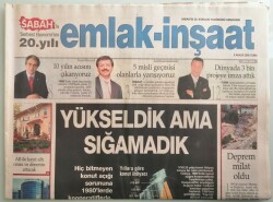 Sabah Gazetesi Emlak-İnşaat Eki 9 Aralık 2005 İstanbul Avrupanın En Uzunu Oldu - GZ44174 - 1