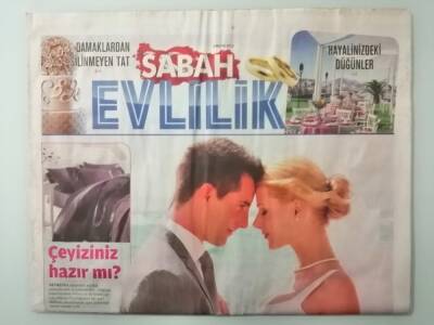 Sabah Gazetesi Evlilik Eki 3 Mayıs 2013 Cildinizi Düğün Gününe Hazırlayın -GZ33020 - 1