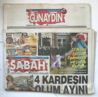 Sabah Gazetesi Günaydın , Cumartesi Ve Spor Eki İle 23 Nisan 2011 - 23 Nisan Ulusal Egemenlik Ve Çocuk Bayramı GZ7406 - 1