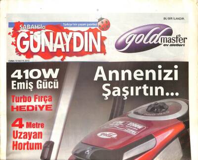 Sabah Gazetesi Günaydın Eki 10 Mayıs 2013 - Ajda Pekkanın Bir Kedisi Daha Oldu - Emel Sayın İle Sinan Akçıl Çalışmaya Başladı GZ100605 - 2