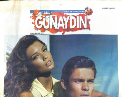 Sabah Gazetesi Günaydın Eki 11 Haziran 2014 - Jenniferdan Caspera Kıyak GZ104675 - 1