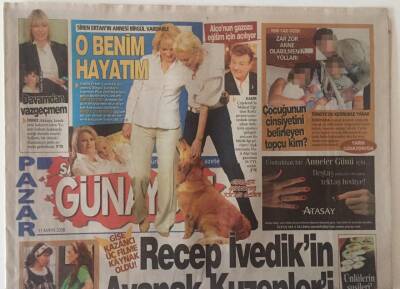 Sabah Gazetesi Günaydın Eki 11 Mayıs 2008 - Recep İvedikin Avanak Kuzenleri GZ22404 - 1