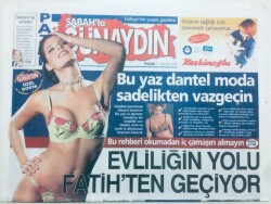Sabah Gazetesi Günaydın Eki - 11 Nisan 2004 - İpek Tuzcuoğlu Ruhumu Ele Geçirdiler Ama Bedenimi Asla GZ46431 - 1