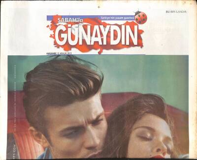 Sabah Gazetesi Günaydın Eki 12 Aralık 2013 - Adnan Şensesi , Hasta Yatağında Dostları Yalnız Bırakmıyor - Polat Alemdar Kara İle Karşı Karşıya ! GZ125404 - 1