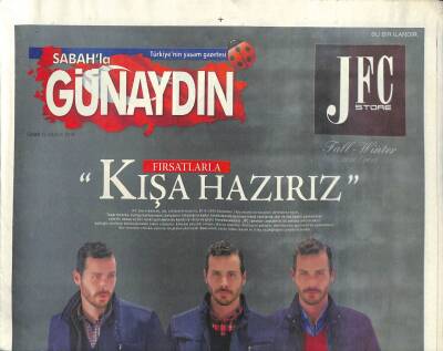 Sabah Gazetesi Günaydın Eki 12 Aralık 2014 - Başkonsolos Hunter Ve Ramadan Çaysever Tarkanla Tanıştılar GZ100316 - 2