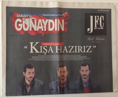 Sabah Gazetesi Günaydın Eki 12 Aralık 2014 - Sezenli Bir Akşam ... GZ28135 - 1