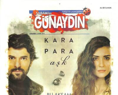 Sabah Gazetesi Günaydın Eki 12 Mart 2014 - Mustafa Ceceli İşinde Oğlunun Adı İle Ticarete Atıldı GZ105701 - 1