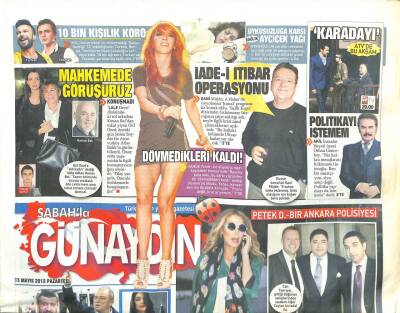 Sabah Gazetesi Günaydın Eki 13 Mayıs 2013 - Orhan Gencebay Politikayı İstemem GZ105371 - 1