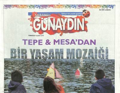 Sabah Gazetesi Günaydın Eki 14 Şubat 2015 - Oscar Tarihinde Moda Savaşları, Ajda 20 Yıl İleride GZ107332 - 1
