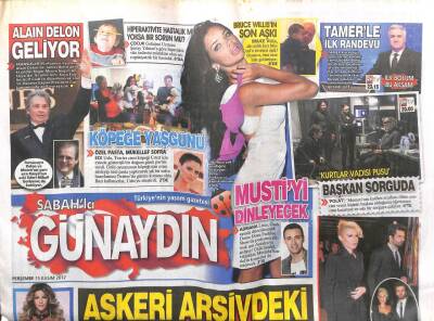 Sabah Gazetesi Günaydın Eki 15 Kasım 2012 - Askeri Arşivdeki Ajda Filmi GZ107035 - 1