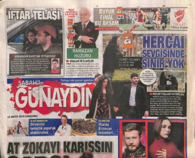 Sabah Gazetesi Günaydın Eki 15 Mayıs 2019 - Jennifer Lopez , Uzun Bir Aradan Sonra Yeniden Türkiyeye Geliyor GZ109936 - 1