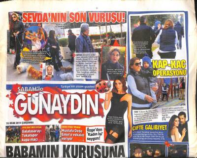 Sabah Gazetesi Günaydın Eki 15 Ocak 2014 - Adnan Şensesin Mal Varlığı GZ100261 - 2