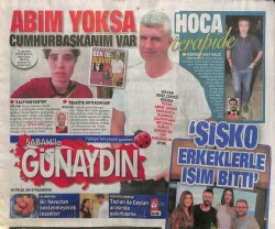 Sabah Gazetesi Günaydın Eki 16 Eylül 2019 - Selami Şahin , Hayranlarıyla İstmarinada Buluştu GZ100306 - 2