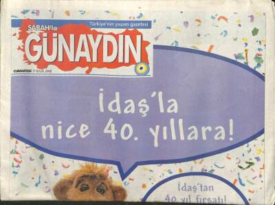 Sabah Gazetesi Günaydın Eki 17 Eylül 2005 - Atıf Yılmazın Hayali , Hülya Avşarla Film Yapmak GZ109347 - 1