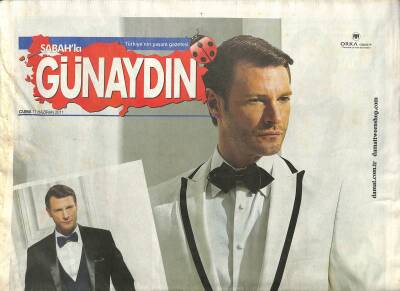 Sabah Gazetesi Günaydın Eki 17 Haziran 2011 - Kenan Doğulu Ve Sibel Canla Düet - Burcu Güneşten Aşk Diyeti GZ125477 - 1